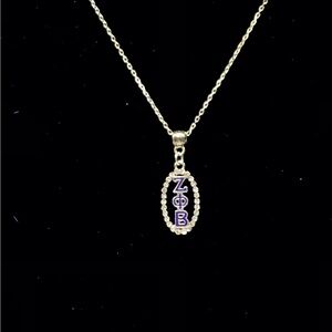 Zeta Phi Beta Necklace